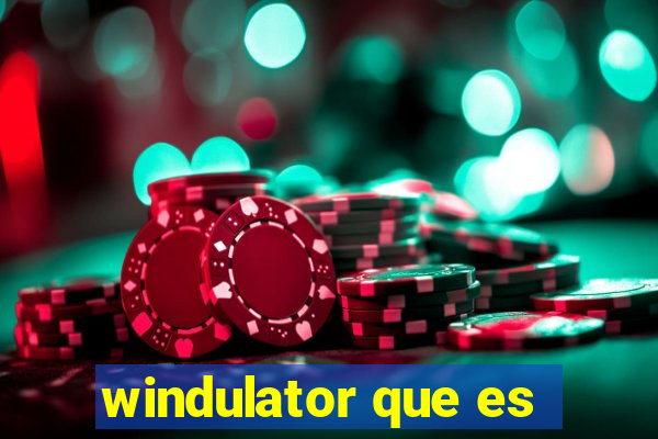 windulator que es